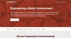 Desktop Screenshot of cooperstownenv.com